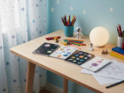 NOTEBOOK B5 SPACE - Willy Be Smart