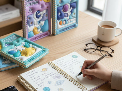 NOTEBOOK SPACEMAN - Willy Be Smart