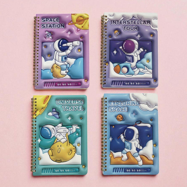 NOTEBOOK SPACEMAN - Willy Be Smart