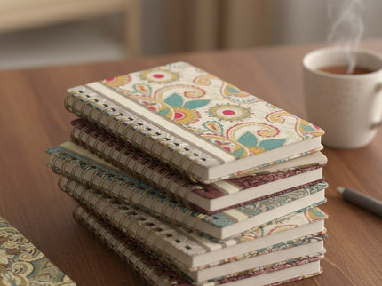 NOTEBOOK SPIRALE A6 KASHIMIRE - Willy Be Smart