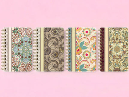 NOTEBOOK SPIRALE A6 KASHIMIRE - Willy Be Smart