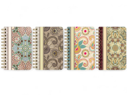 NOTEBOOK SPIRALE A6 KASHIMIRE - Willy Be Smart