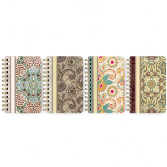 NOTEBOOK SPIRALE A6 KASHIMIRE - Willy Be Smart