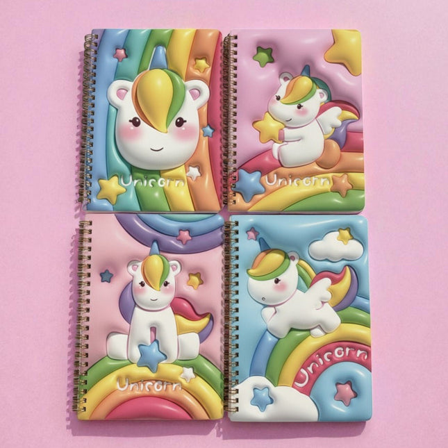 NOTEBOOK UNICORN - Willy Be Smart