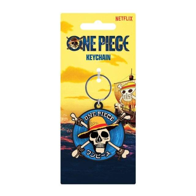ONE PIECE STRAW HAT CREW PORTACHIAVI SPINNER - Willy Be Smart