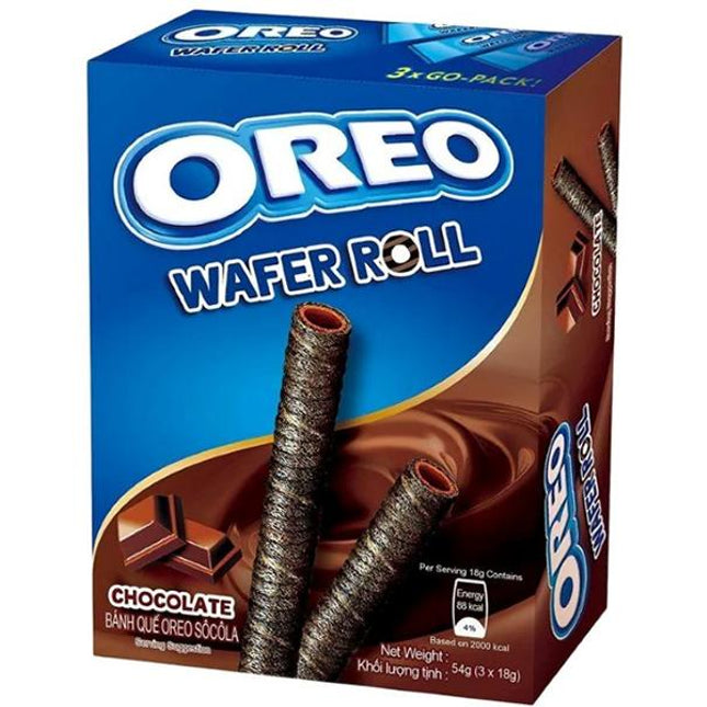 OREO WAFER ROLL CIOCCOLATA 54G - Willy Be Smart