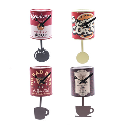 OROLOGIO DA PARETE CON PENDOLO CANISTER - Willy Be Smart