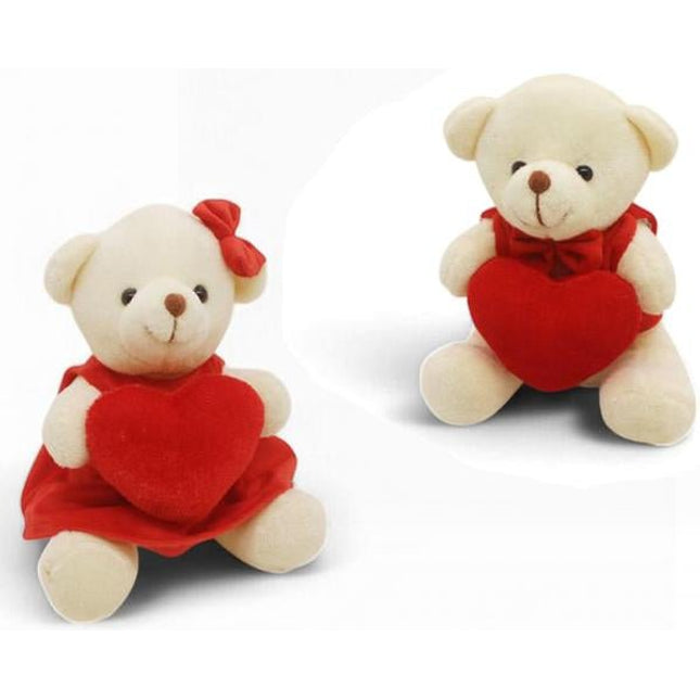 ORSETTO PELUCHE CON CUORE - Willy Be Smart