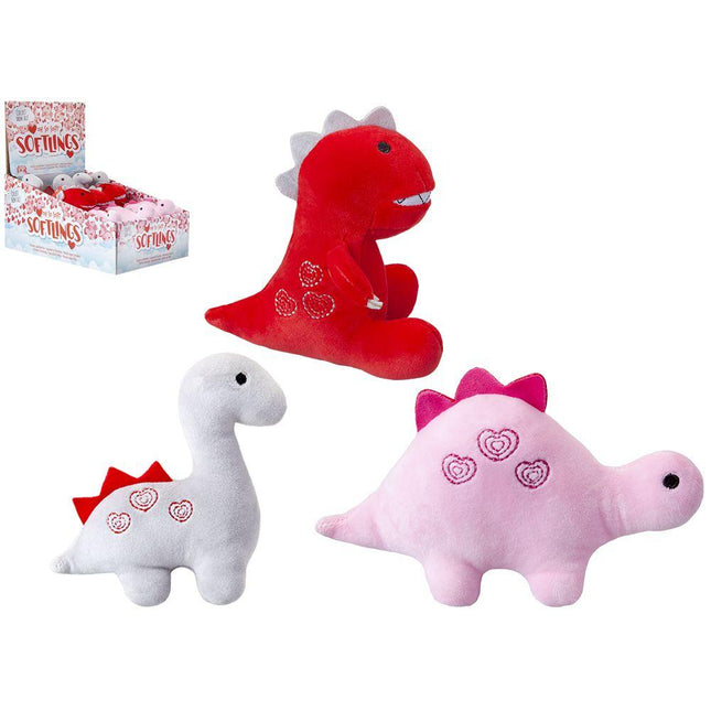 PELUCHE CUORE DINOSAURO - Willy Be Smart