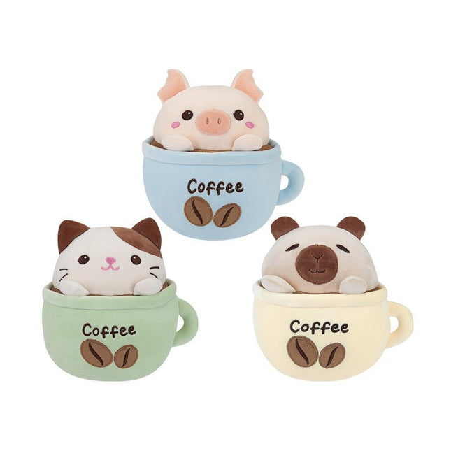 PELUCHE KAWAII COFFEE - Willy Be Smart