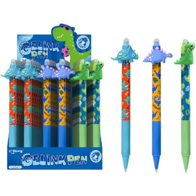 PENNA CANCELLABILE DINOSAURO - Willy Be Smart