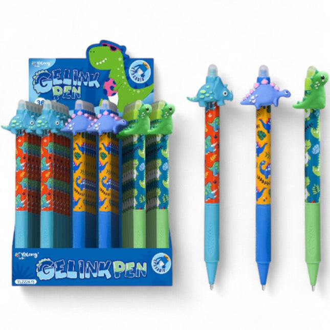 PENNA CANCELLABILE DINOSAURO - Willy Be Smart