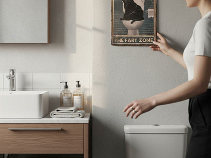 PLACCA FART ZONE - Willy Be Smart