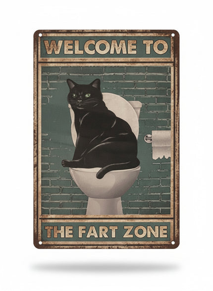 PLACCA FART ZONE - Willy Be Smart