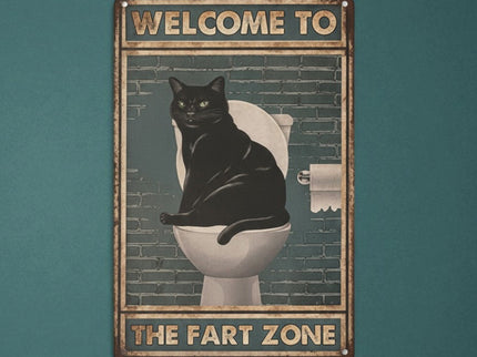 PLACCA FART ZONE - Willy Be Smart