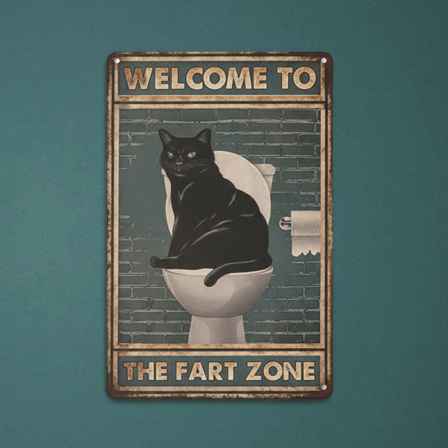 PLACCA FART ZONE - Willy Be Smart
