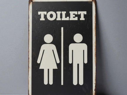 PLACCA TOILET - Willy Be Smart