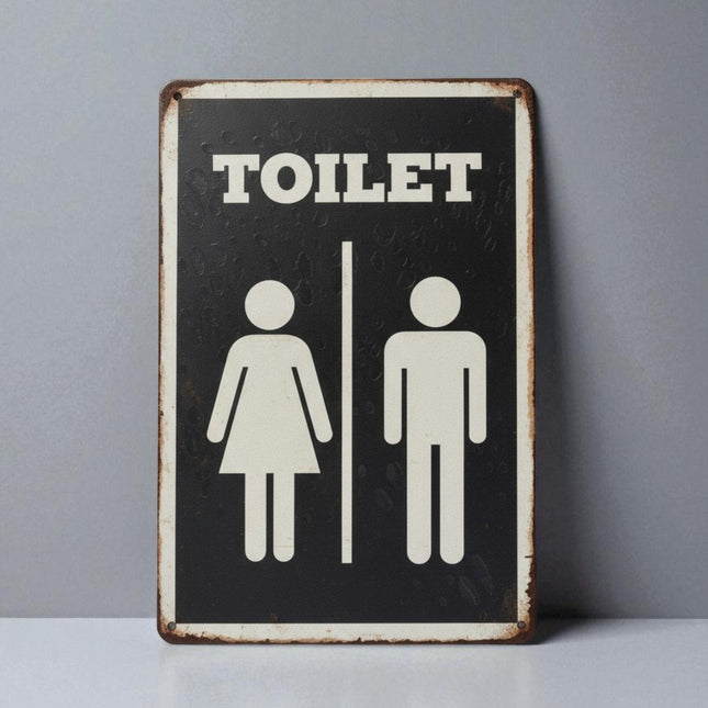 PLACCA TOILET - Willy Be Smart