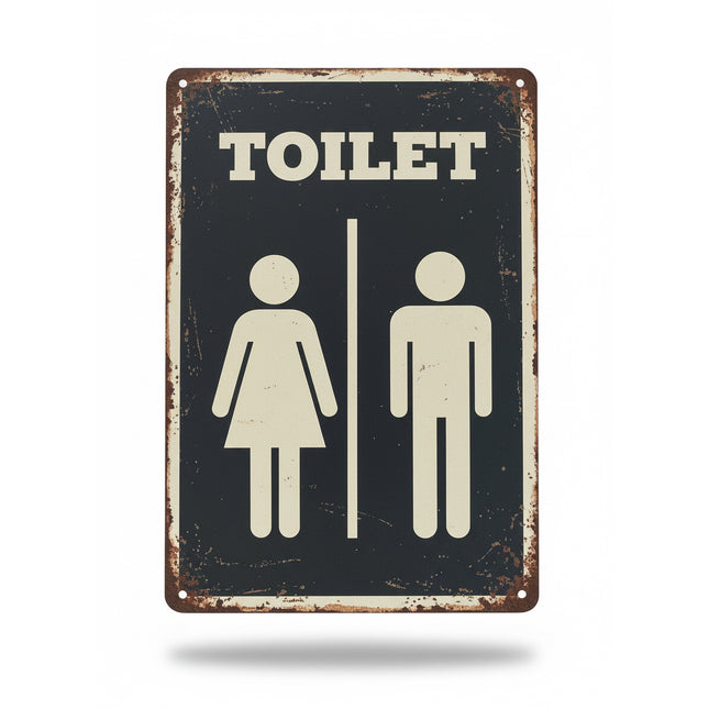 PLACCA TOILET - Willy Be Smart