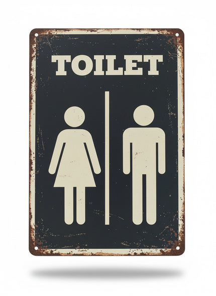 PLACCA TOILET - Willy Be Smart