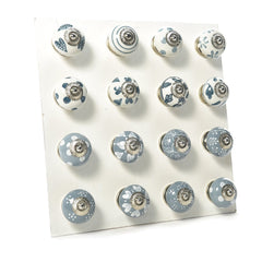 POMELLO IN CERAMICA DIPINTA A MANO