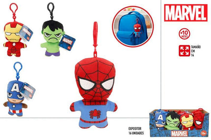 PORTACHIAVI PELUCHE MARVEL - Willy Be Smart
