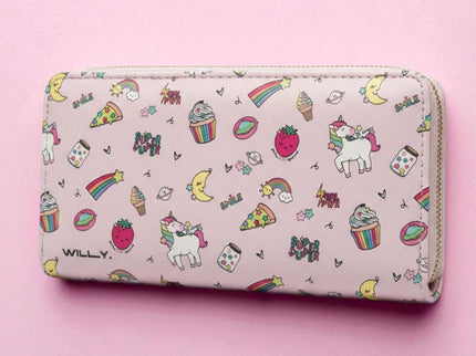 PORTAFOGLIO UNICORN - Willy Be Smart