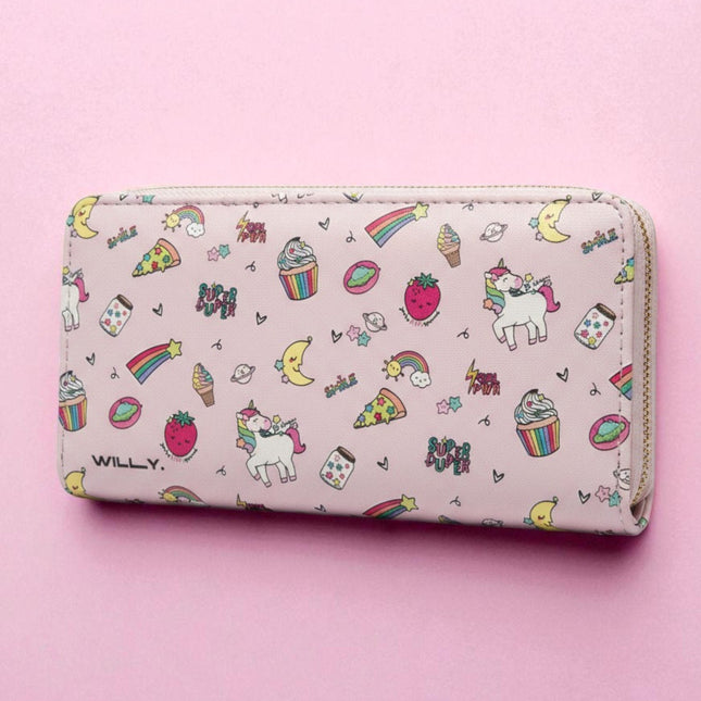 PORTAFOGLIO UNICORN - Willy Be Smart