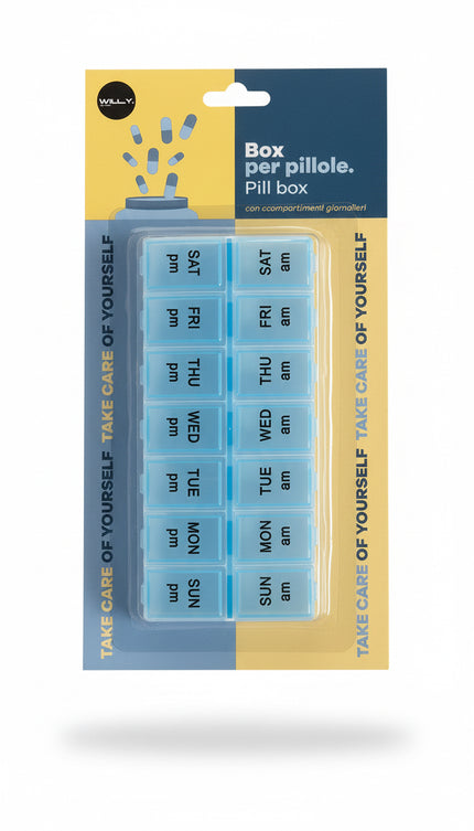PORTAPILLOLE WEEK - Willy Be Smart