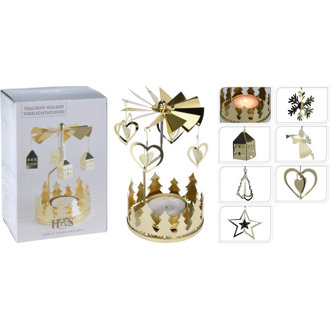 PORTATEALIGHT GIOSTRA GIREVOLE XMAS - Willy Be Smart