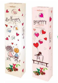 SCATOLA CIOCCOLATINI BE HAPPY