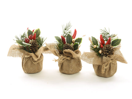 SEGNAPOSTO PIANTINA XMAS - Willy Be Smart