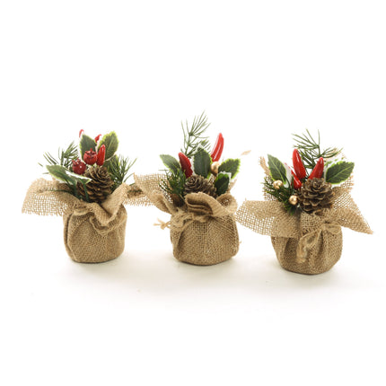 SEGNAPOSTO PIANTINA XMAS - Willy Be Smart