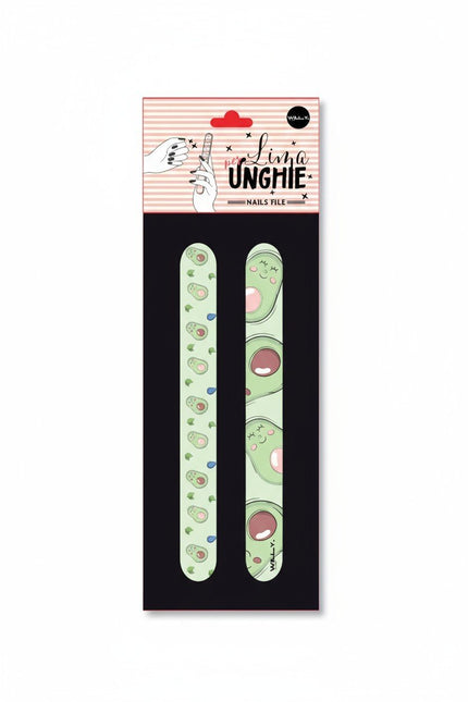 SET 2 LIME PER UNGHIE AVOCADO - Willy Be Smart
