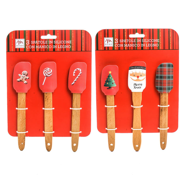 SET 3 SPATOLE XMAS - Willy Be Smart
