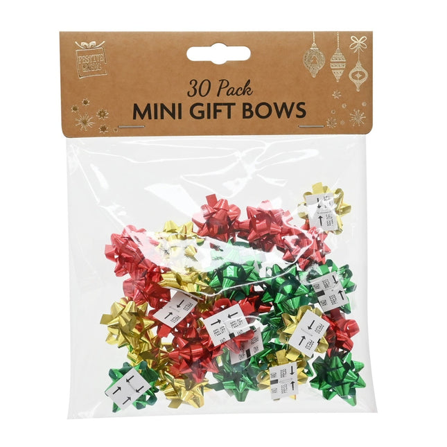 SET 30 COCCARDE MINI XMAS - Willy Be Smart