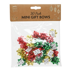 SET 30 COCCARDE MINI XMAS