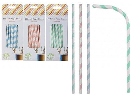 SET 50 CANNUCCE BIBITA IN CARTA - Willy Be Smart