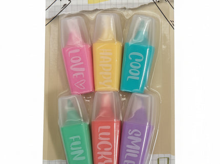 SET 6 EVIDENZIATORI - Willy Be Smart