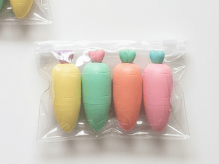 SET 6 EVIDENZIATORI CARROT - Willy Be Smart