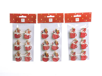 SET 6 MOLLETTE BOCCALE XMAS - Willy Be Smart