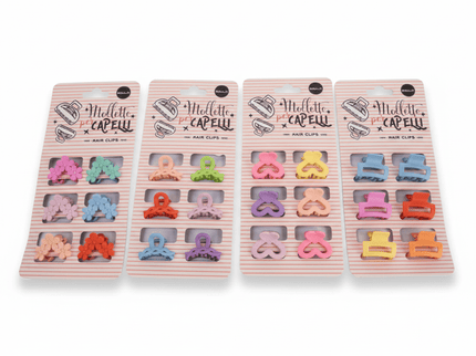 SET 6 PINZE PER CAPELLI - Willy Be Smart