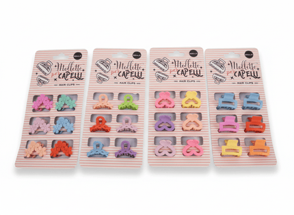 SET 6 PINZE PER CAPELLI - Willy Be Smart