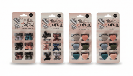 SET 6 PINZE PER CAPELLI - Willy Be Smart