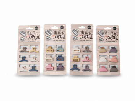SET 6 PINZE PER CAPELLI - Willy Be Smart