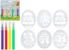 SET 6 STENCIL PER UOVA