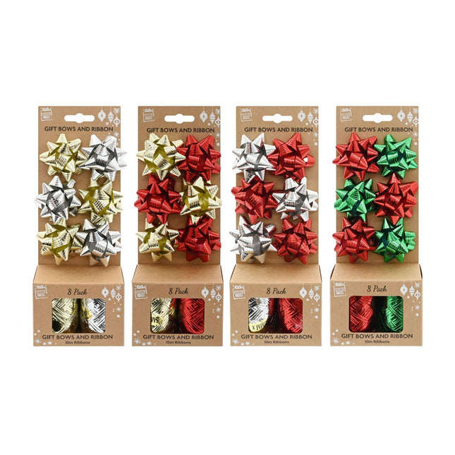 SET 8 COCCARDE XMAS - Willy Be Smart