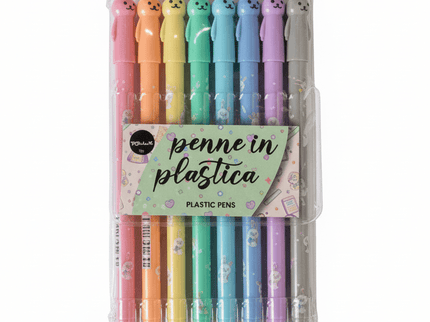 SET 8 PENNE COLORATE - Willy Be Smart