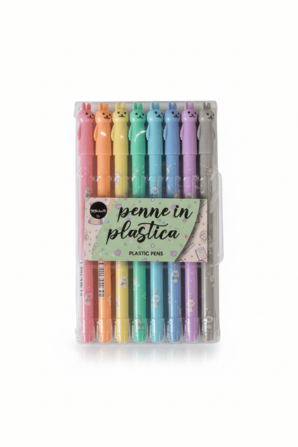 SET 8 PENNE COLORATE - Willy Be Smart