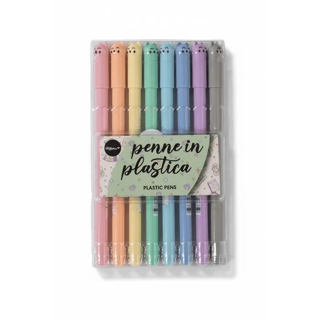 SET 8 PENNE COLORATE - Willy Be Smart